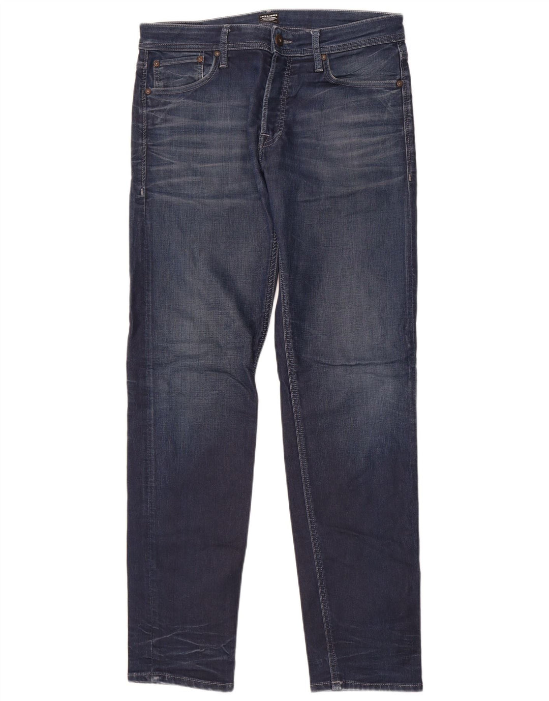 Jack & Jones Jean Slim Homme W32 L34 Bleu Coton