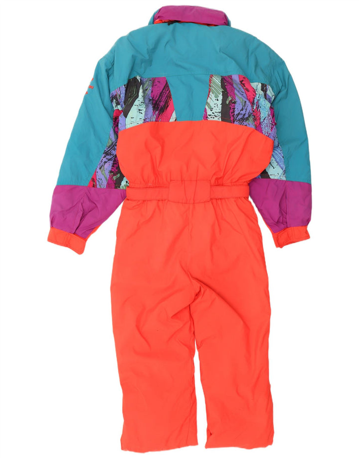 Fila Combinaison de Ski Homme IT 48 Rouge Moyen Colorblock Polyamide