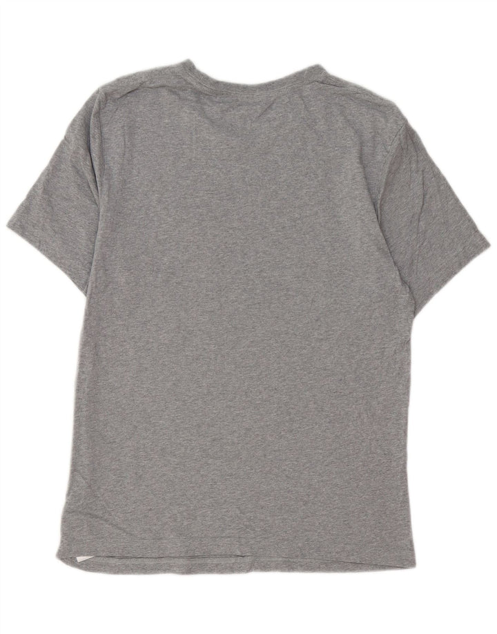 DKNY T-Shirt Homme Haut Large Gris Coton