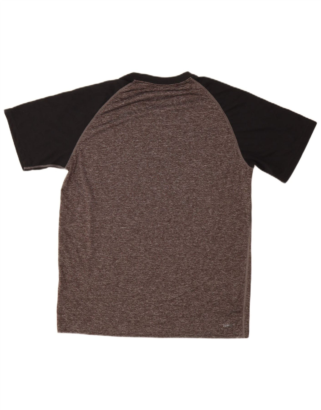 Adidas T-shirt graphique pour hommes, grand, gris, colour block