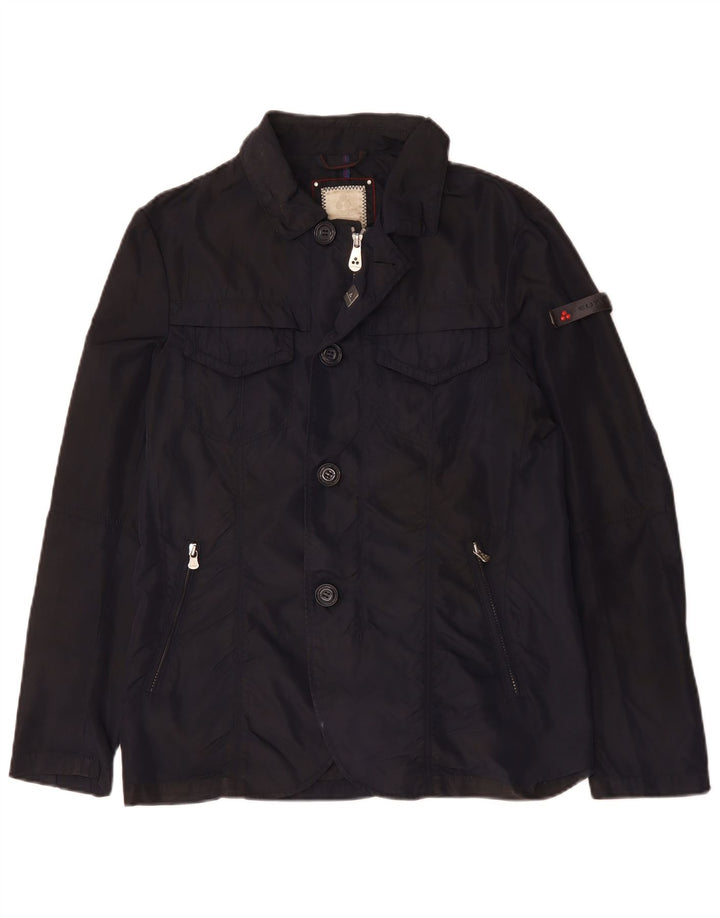 PEUTEREY Veste Utilitaire Homme UK 36 Petit Bleu Marine Polyamide