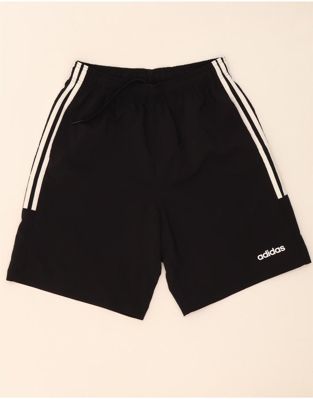 Adidas Short de sport pour homme en polyester noir moyen
