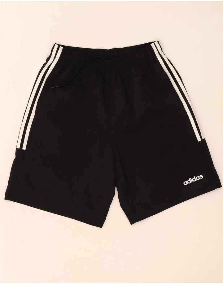 Adidas Short de sport pour homme en polyester noir moyen
