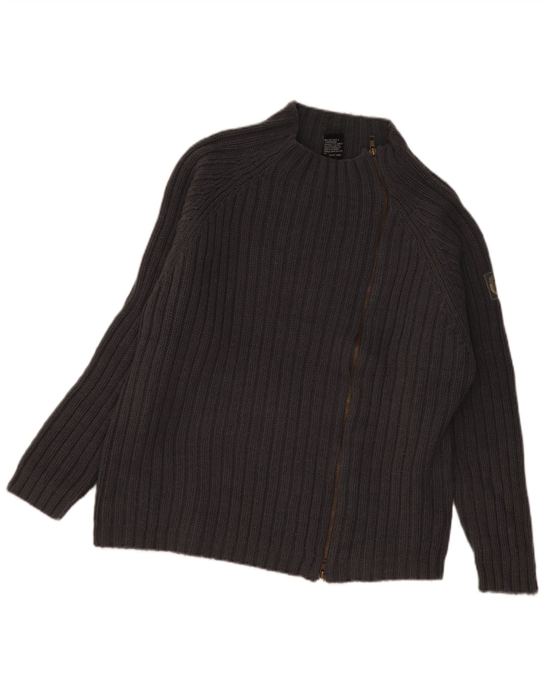 Scorpion Bay Pull cardigan surdimensionné pour femme UK 14 Acrylique gris moyen