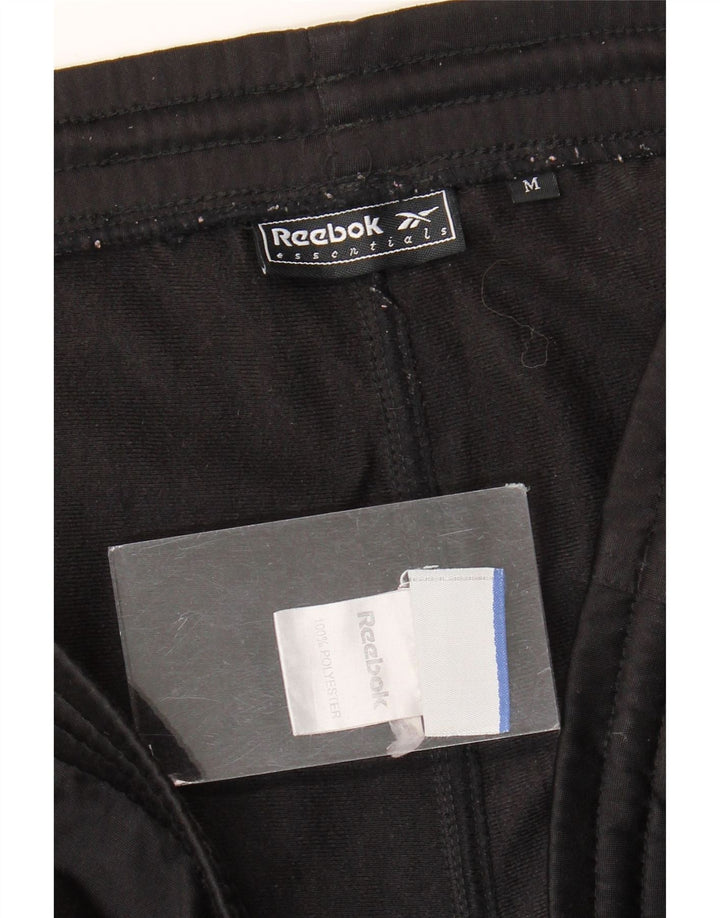 Reebok Pantalon de Survêtement Homme Noir Moyen Polyester