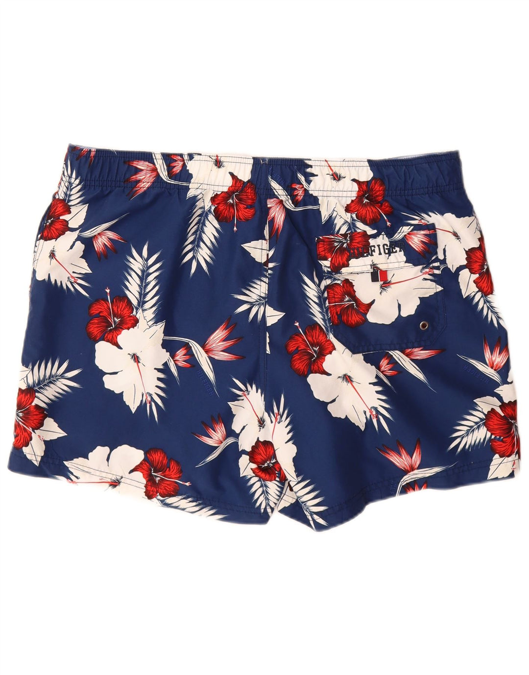 TOMMY HILFIGER Short de Bain Homme Grand Bleu Marine Floral Polyester