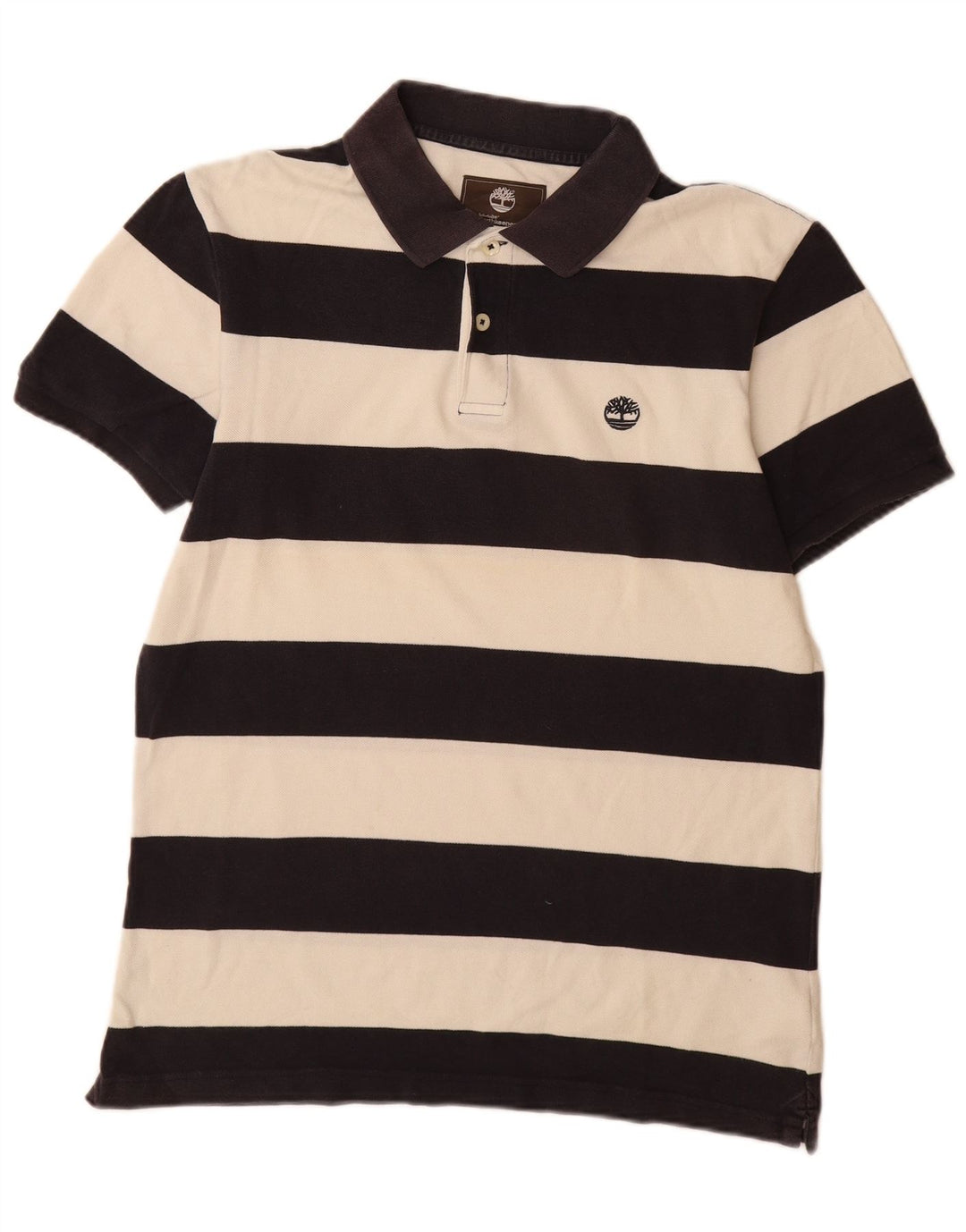 Timberland Polo Earthkeepers Regular Fit Homme Blanc Rayé