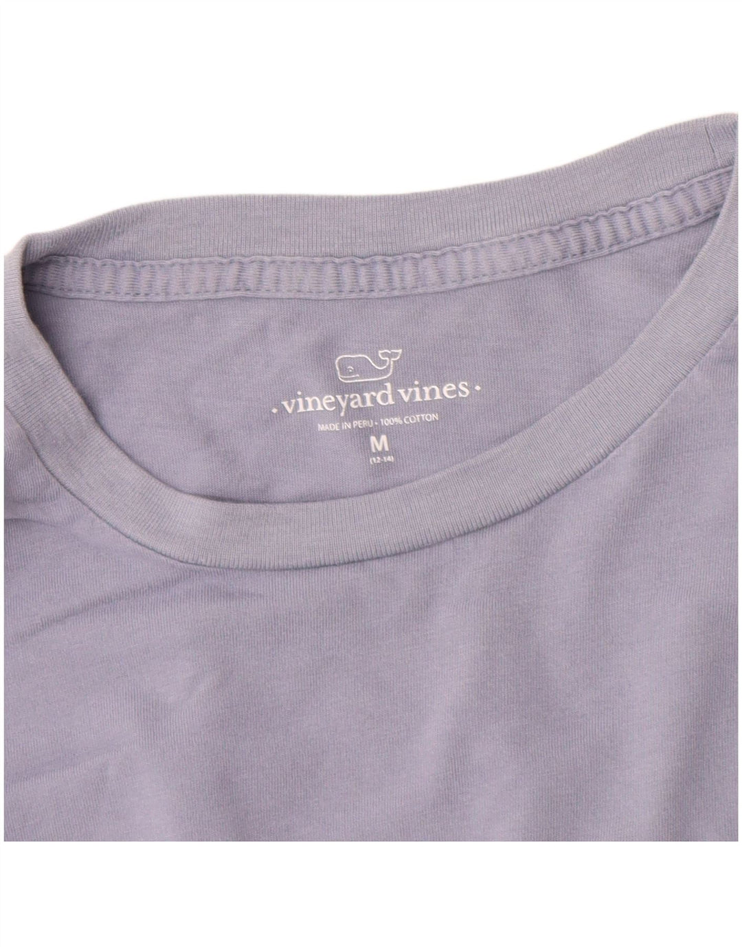 VINEYARD VINES T-Shirt Graphique Garçon 12-13 ans Coton Violet Moyen