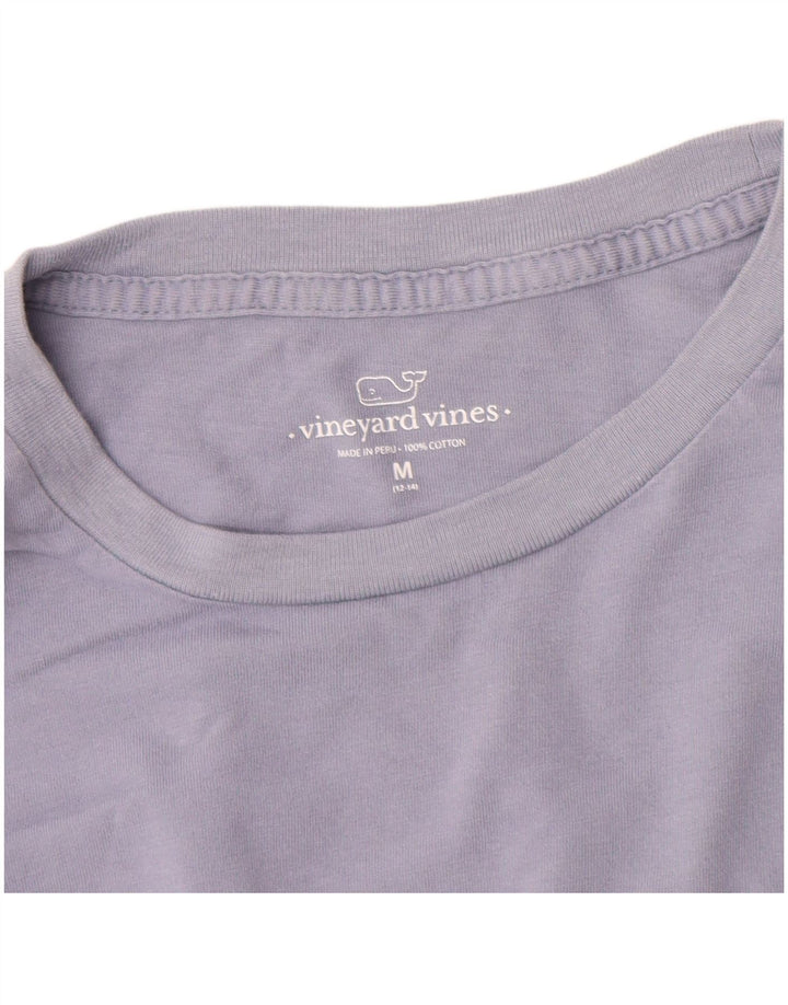 VINEYARD VINES T-Shirt Graphique Garçon 12-13 ans Coton Violet Moyen