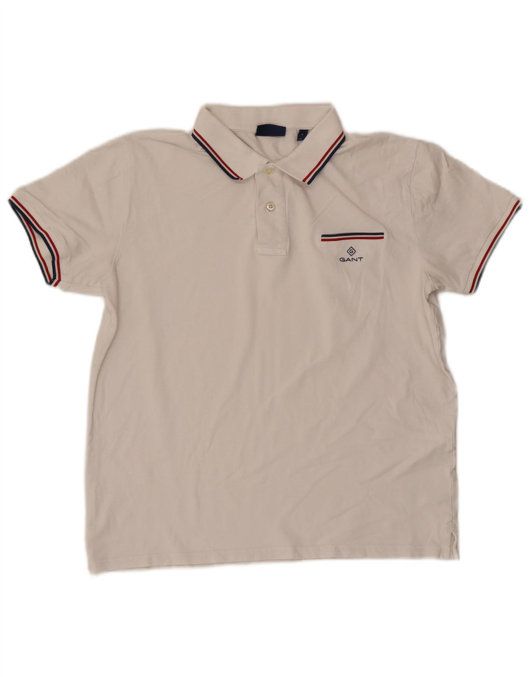 Gant Polo Homme Grand Blanc