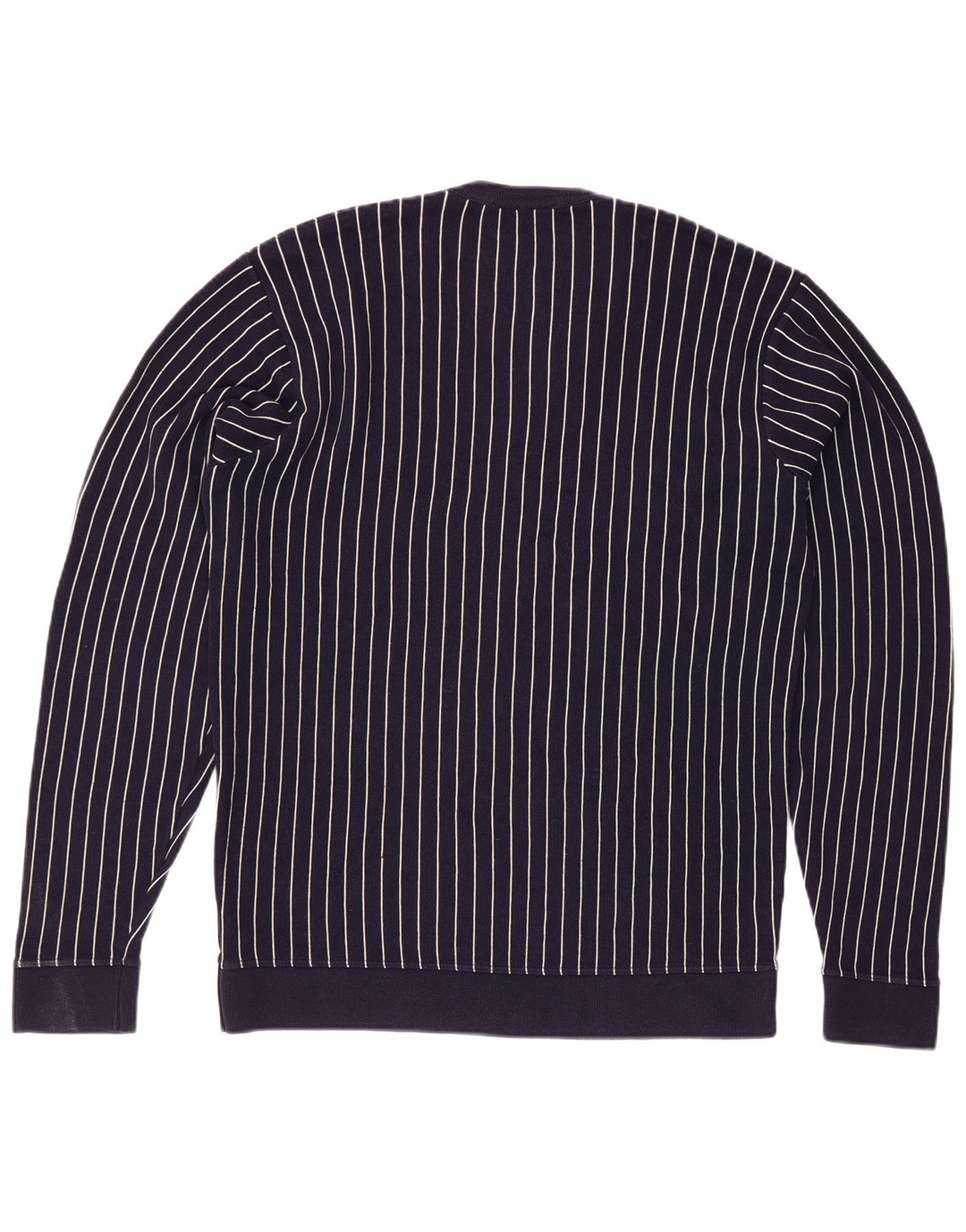 Lacoste Pull col V pour homme Taille 4 Bleu marine moyen rayé