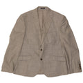 Marks & Spencer Veste blazer sur mesure à 2 boutons pour homme UK 42 Grand carreaux gris