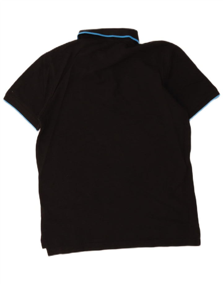 Puma Polo Homme Petit Noir Coton