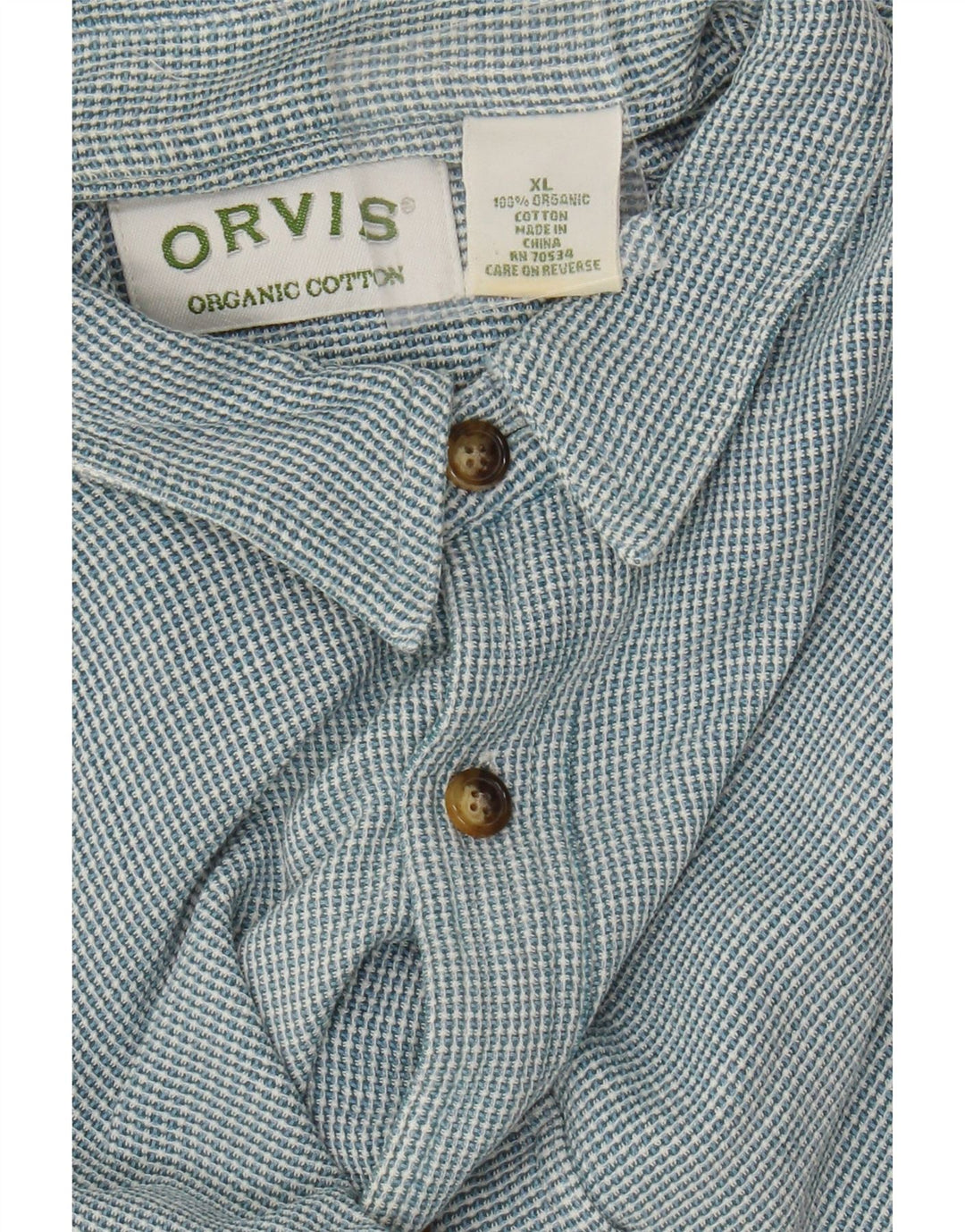 Chemise Homme Orvis XL Bleu Coton