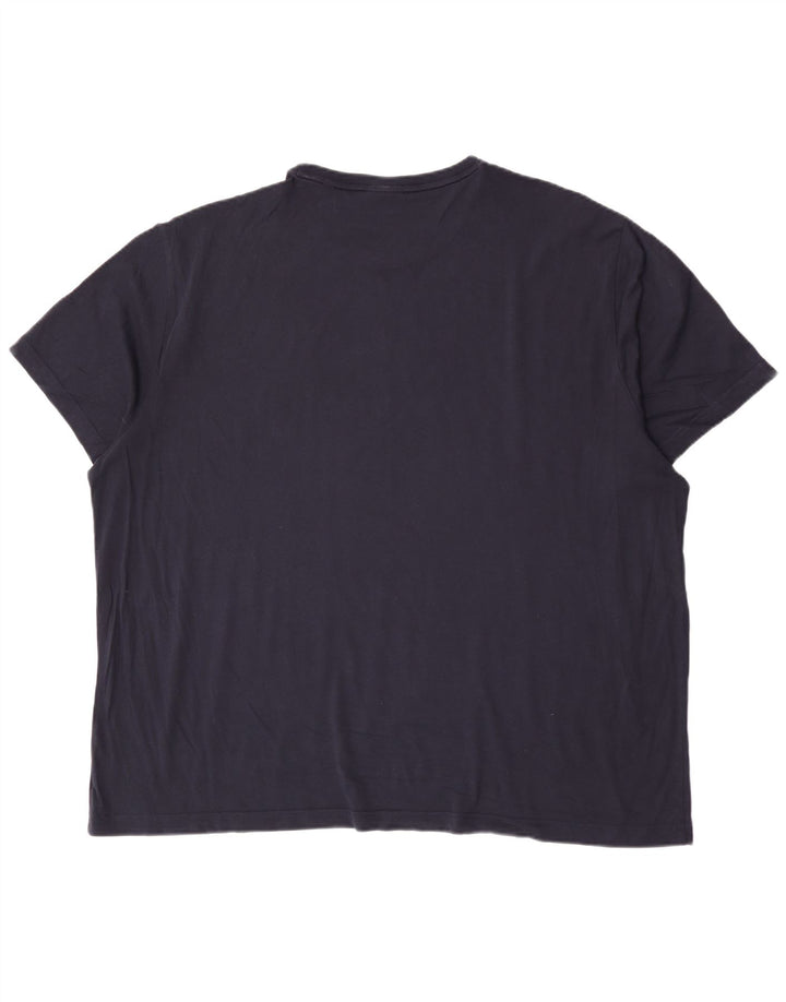 Gant T-Shirt Homme Top 5XL Bleu Marine