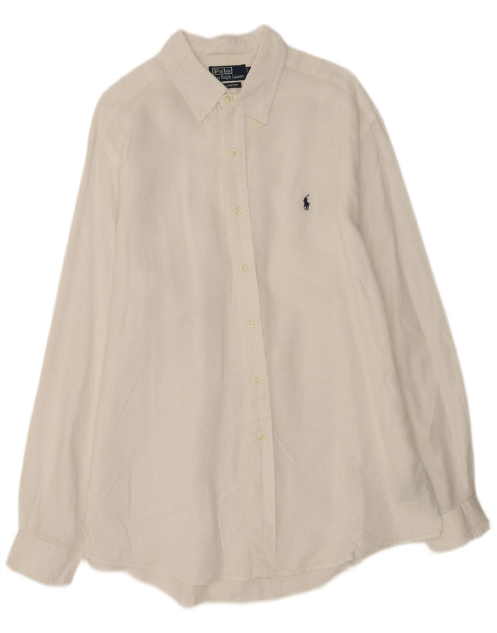 Polo Ralph Lauren Chemise Ellington Homme Grand Lin Blanc
