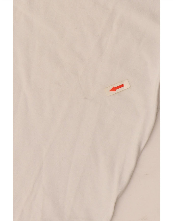 HUGO BOSS T-shirt slim fit en coton blanc moyen |