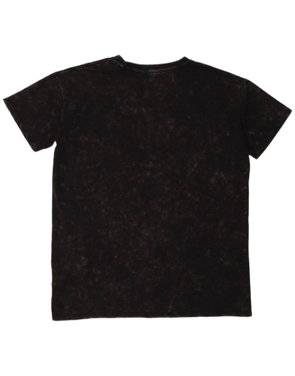 Fila T-Shirt Homme Top 2XL Noir Tie Dye Coton