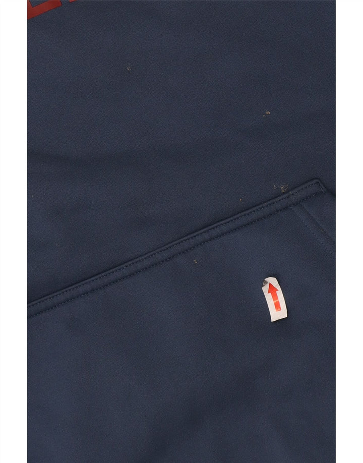 The North Face Pull à capuche graphique pour homme Bleu moyen Polyester