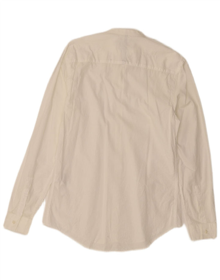 ZARA Mens Shirt Medium White Cotton