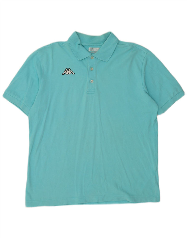 Kappa Polo Homme XL Turquoise