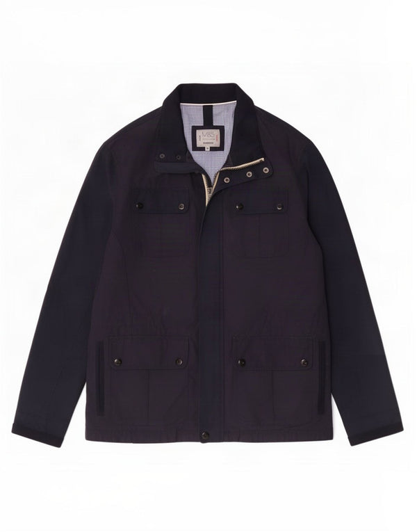 Marks & Spencer Veste utilitaire coupe ajustée pour homme UK 38 Bleu marine moyen