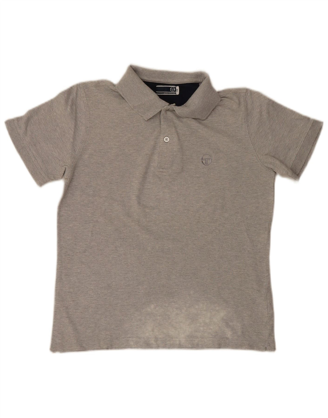 Sergio Tacchini Polo Homme IT 48 Petit Gris Coton