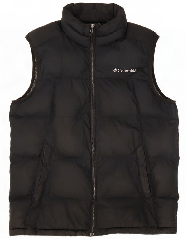 Columbia Gilet rembourré Omni-Heat pour homme UK 38 Medium Noir Polyester