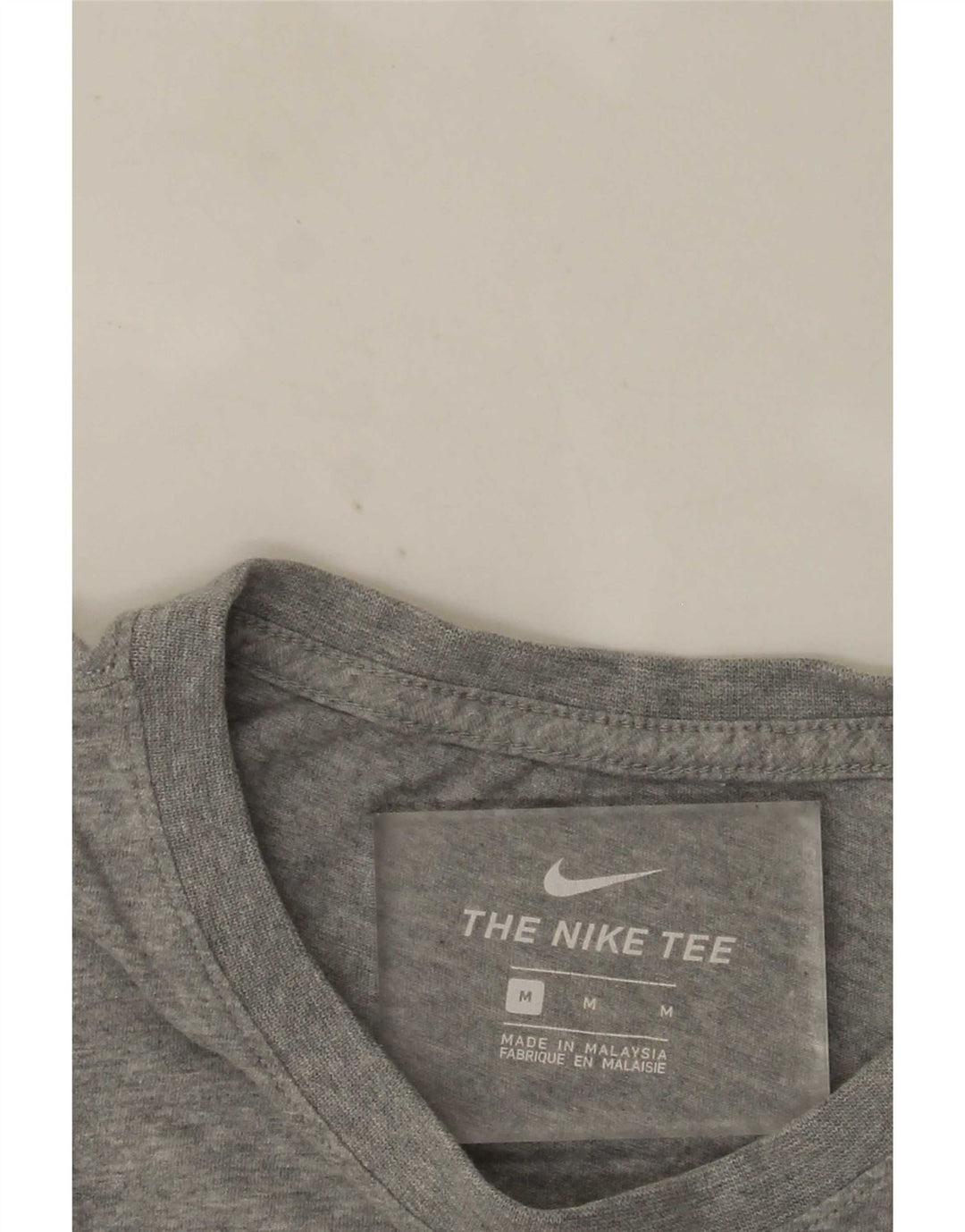 Nike T-Shirt Graphique Homme Gris Moyen