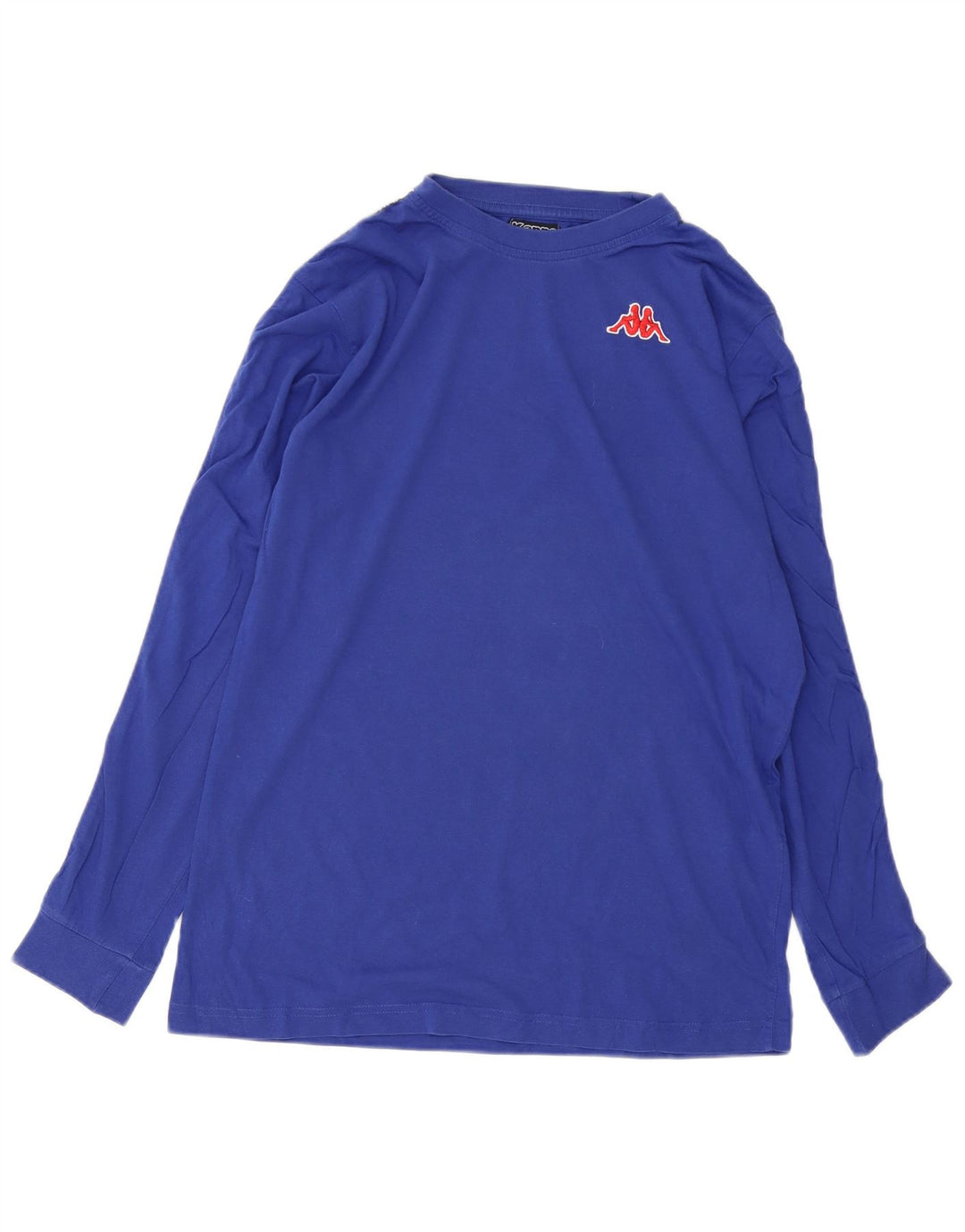 Kappa Haut à Manches Longues Homme Bleu Moyen Coton