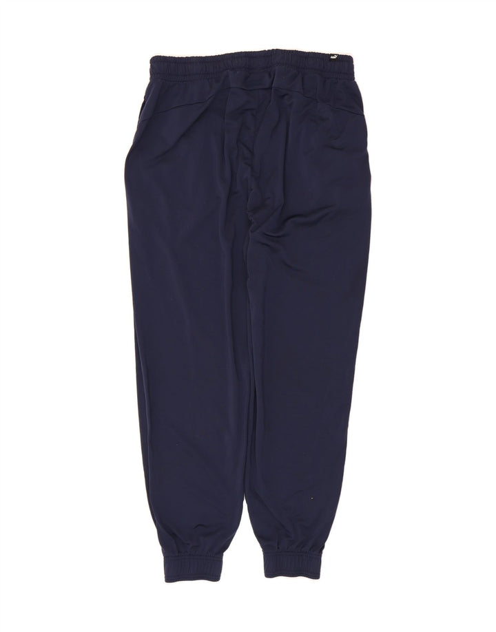 PUMA Mens Tracksuit Trousers Joggers XL  Navy Blue Polyester Vintage Puma and Second-Hand Puma from Messina Hembry 