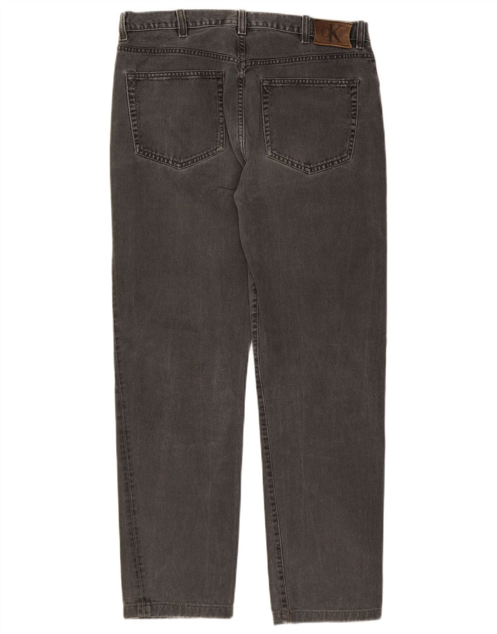 Calvin Klein Jean droit homme W34 L30 gris