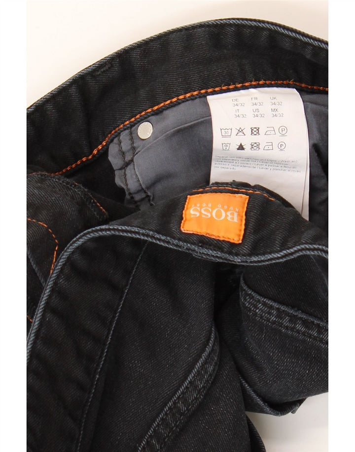 Hugo Boss Jean Slim W34 L32 Homme Noir Coton