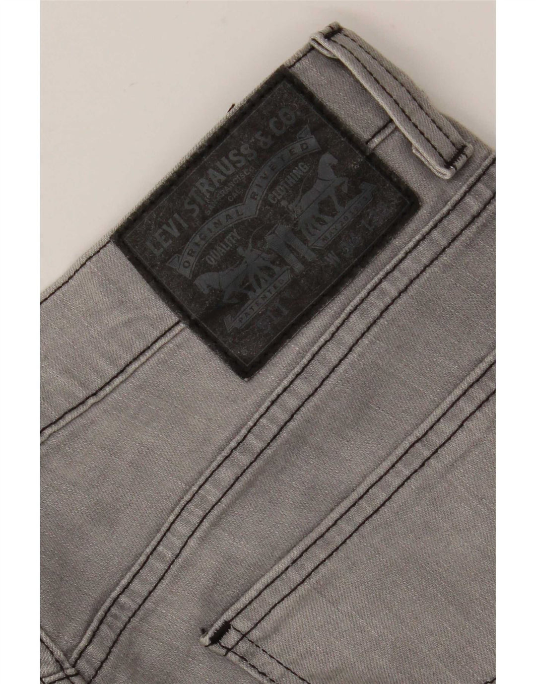 Levi's Jean Slim 511 Tapered Homme Gris Coton W34 L32