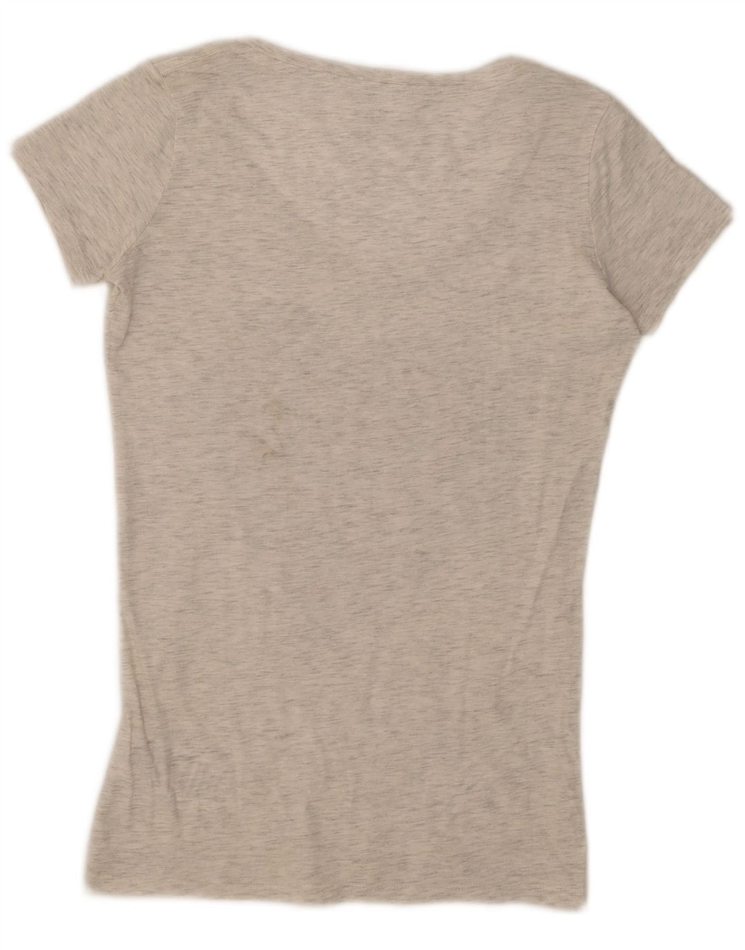 Guess T-Shirt Graphique Femme UK 8 Petit Gris Moucheté