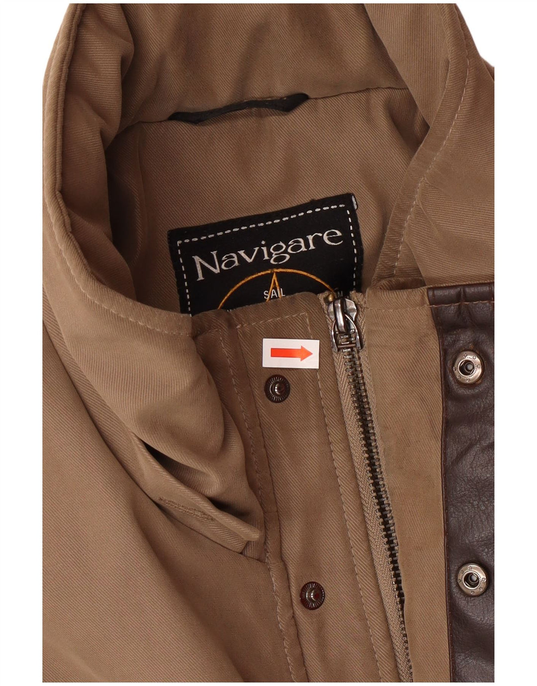 Navigare Veste utilitaire pour homme UK 46 3XL Marron Polyester