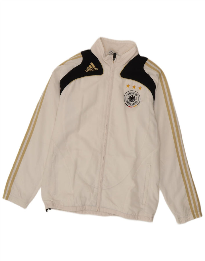 Adidas Veste de survêtement pour homme UK 38/40 Blanc moyen
