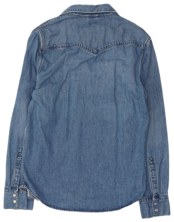 Levi's Chemise en Jean Homme Bleu Moyen Coton