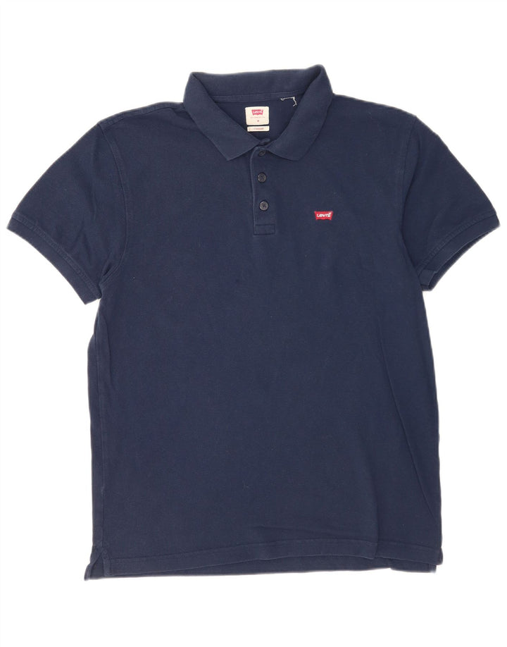 Levi's Polo Standard Fit Homme Bleu Marine Moyen