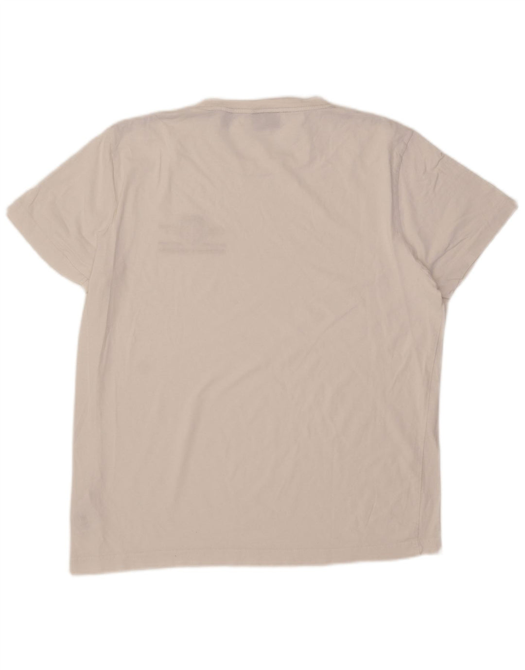 Gant T-Shirt Graphique Top XL Blanc Coton Homme