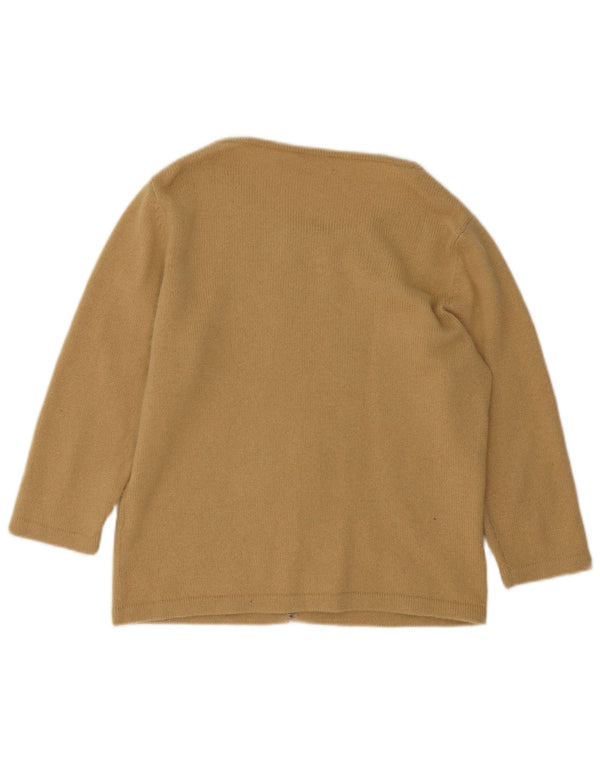 Marks & Spencer Pull col bateau pour femme UK 16 Large Beige