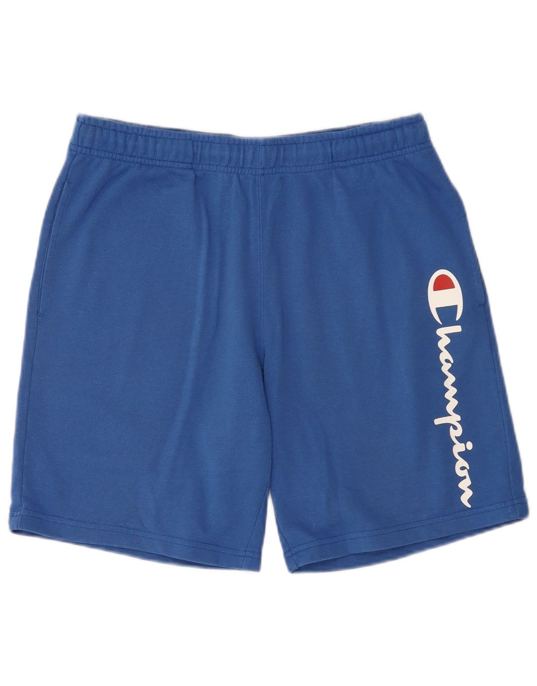 Champion Short de Sport Graphique Homme Grand Bleu Coton