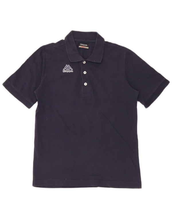 Kappa Polo Homme Petit Bleu Marine Coton