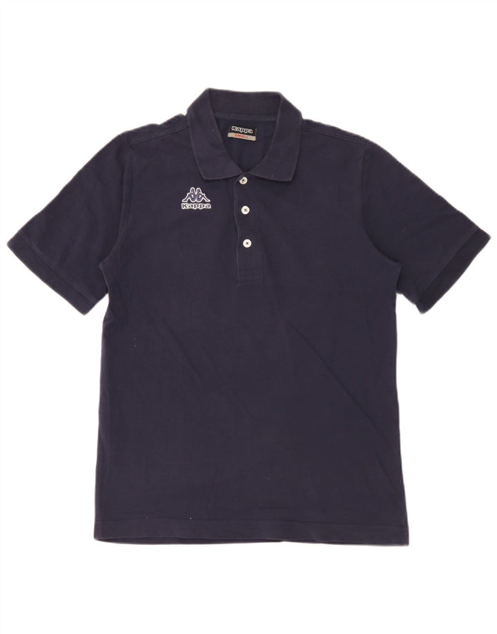 Kappa Polo Homme Petit Bleu Marine Coton