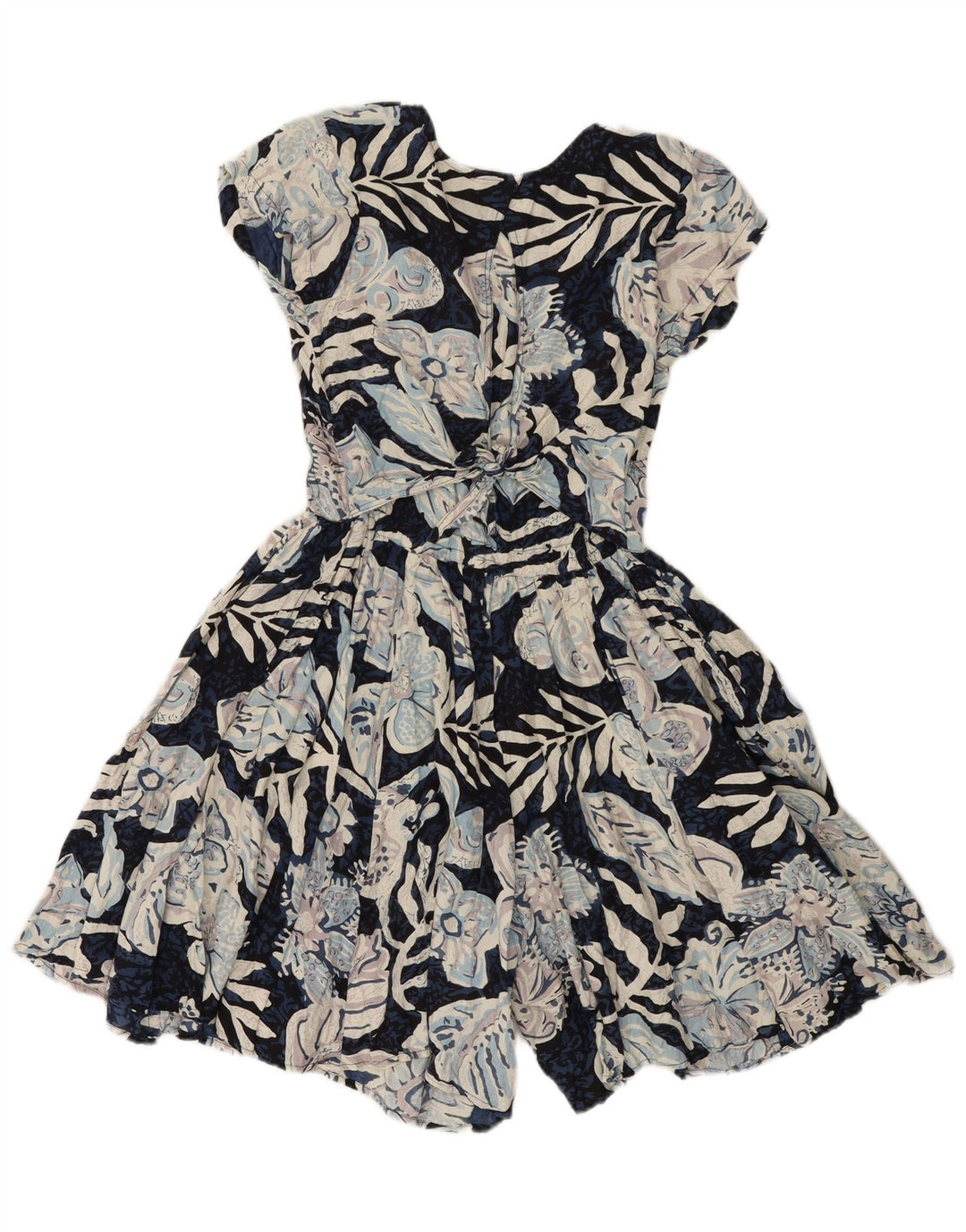 MISS JOY Combishort Femme EU 38 XS Bleu Floral