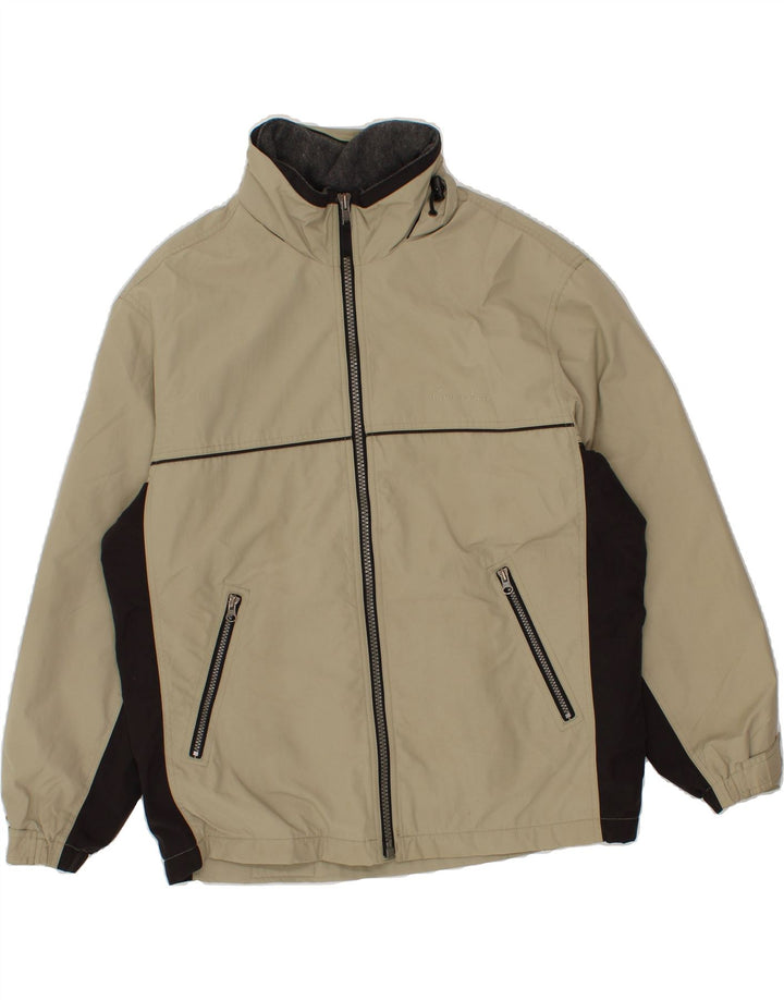 EDDIE BAUER Veste bomber surdimensionnée pour homme UK 36 Petit Kaki Colourblock