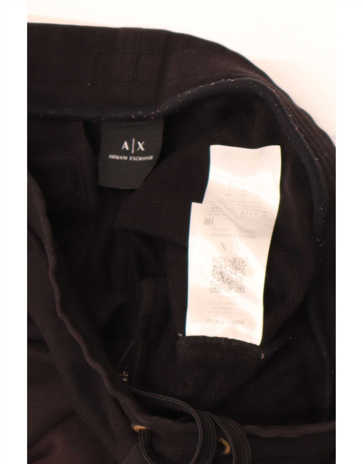 Armani Exchange Pantalon de survêtement pour homme en coton noir Taille S