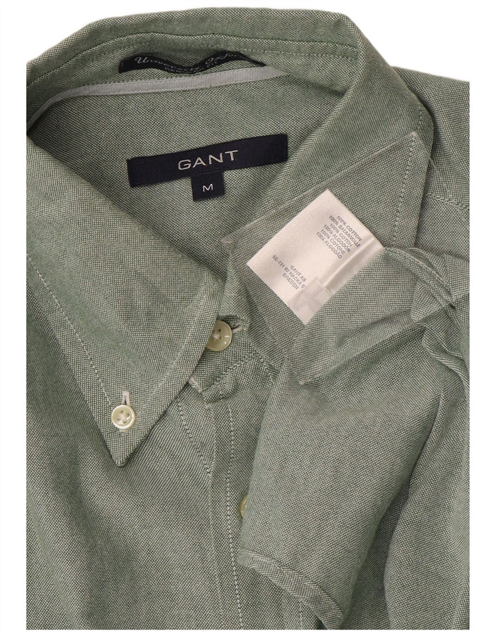 GANT Chemise Regular Fit Homme Vert Moyen Coton