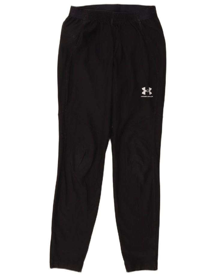 UNDER ARMOUR Leggings graphiques pour femmes UK 10 Small Black Colourblock
