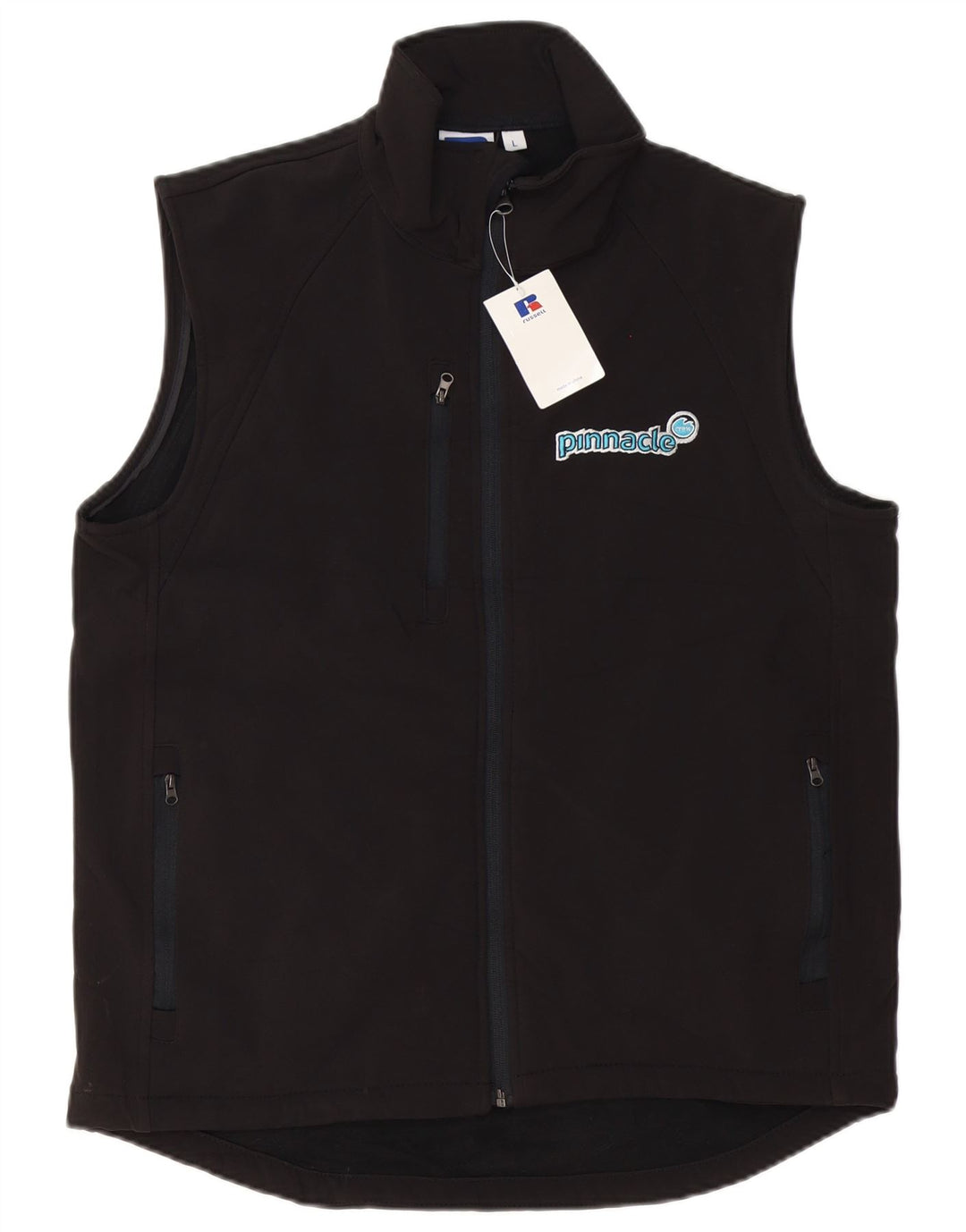 Russell Athletic Veste de survêtement graphique pour homme Taille L Noir